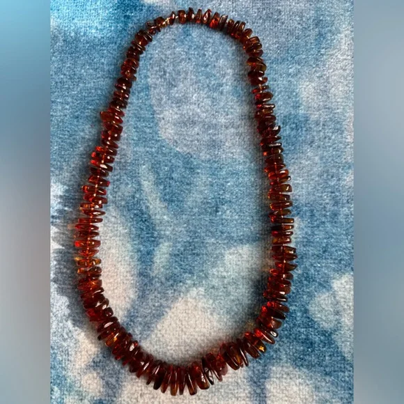 Genuine Vintage Baltic Amber Necklace - Picture 7 of 9